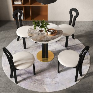 Small Conference Table, 33.46 Inch Dining Table for Dining Room,Negotiation Room,Cafe - 1 of 4