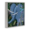 Stupell Industries Elephant Safari Illustration Children's Tropical Jungle Animal Black Framed Giclee Art - 3 of 4