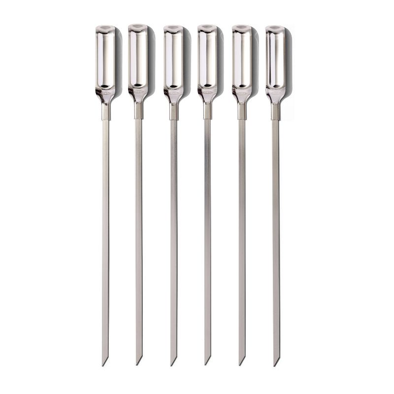OXO 6pc Grilling Skewer Set, 1 of 12