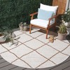 Courtyard CY8635 UV & Stain Resistant Non-Shedding Power Loomed Indoor/Outdoor Rugs - Safavieh - 2 of 4