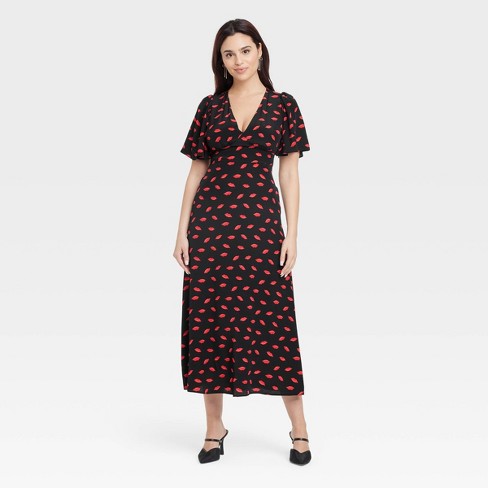 Women's Short Sleeve Maxi Sundress - A New Day™ - image 1 of 3