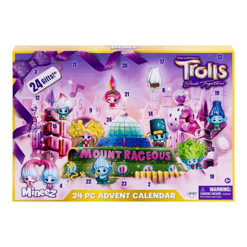 DreamWorks Trolls Surprise Mini Figure Series 9 Party Hair Trolls, 4 and Up  