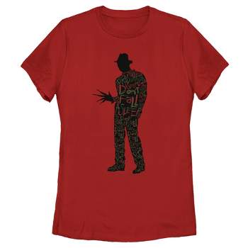 Women's A Nightmare on Elm Street Freddy Krueger Don't Fall Asleep T-Shirt