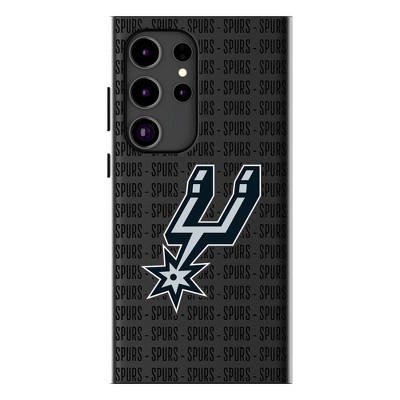 Keyscaper NBA Text Backdrop MagSafe Compatible Cell Phone Case for Galaxy S25 Plus
