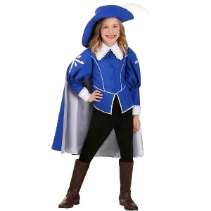 HalloweenCostumes.com Musketeer Costume for Girls - 1 of 3