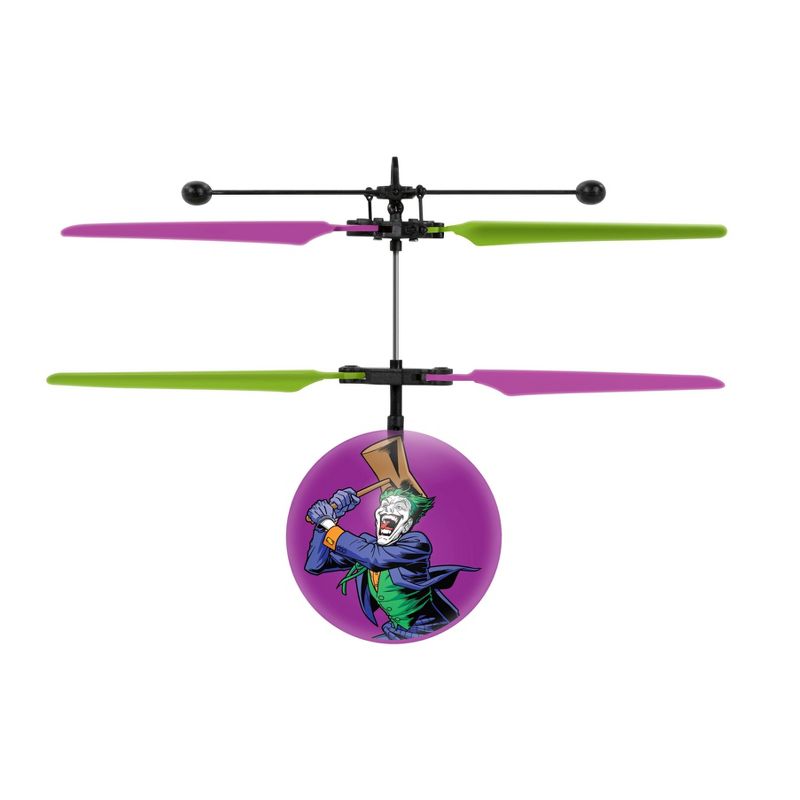 World Tech Toys DC Joker IR UFO Ball Helicopter, 1 of 4