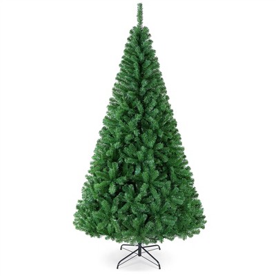 Yaheetech 6Ft/7.5Ft Artificial Christmas Tree with Stand & PVC Tips Lifelike Tree, Green