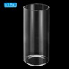 Unique Bargains High Borosilicate Glass Wear Resistant Clear Cylinder Vase - 3 of 4
