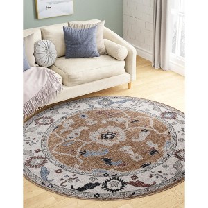 Unique Loom    Eco Traditional Animate Area Rug - 1 of 4