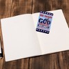 Dicksons One Nation Under God, Red/White/Blue 3.8 x 2.5 Inch Laminated Cardstock Pocket Card Bookmark; Pack of 12 - 3 of 3