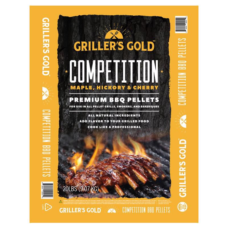 Griller's Gold All Natural Competition Blend BBQ Wood Pellet 20 lb, 1 of 2