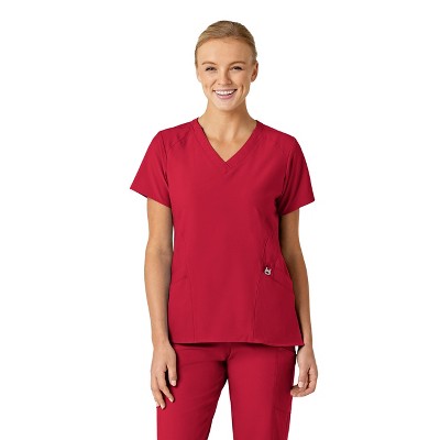 Wink W123 Women's Stylized V-Neck Scrub Top