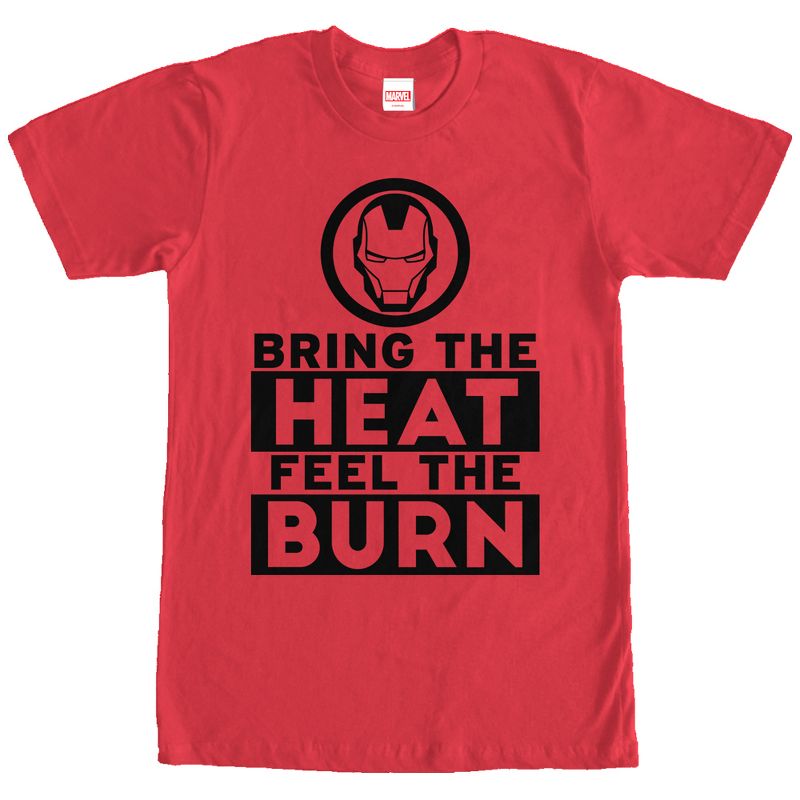Men's Marvel Iron Man Feel the Burn T-Shirt, 1 of 5