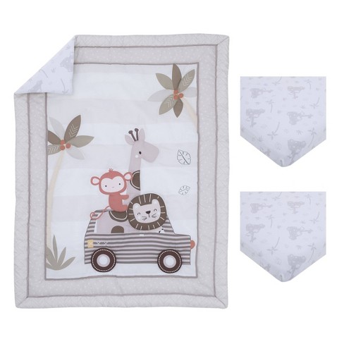 Nojo elephant 2024 crib bedding