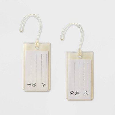 Jelly Luggage Tag Yellow - Open Story™️