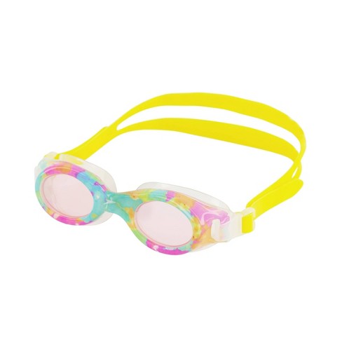 Speedo Junior Glide Print Goggles - Clear/Amber - image 1 of 3