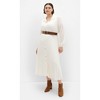 Women's Plus Size Honey Lane Dress - milk | CITY CHIC - 3 of 4