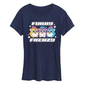 Women's - Furby - Furby Frenzy- Women's Short Sleeve Graphic T-Shirt Short Sleeve Graphic T-Shirt - 1 of 4