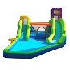 Magic Time International MTI 91450 Double River Backyard Inflatable Safety Mesh Bounce House & Water Park w/ 2 Slides Auto Dump Bucket & Soak Blaster - image 2 of 2