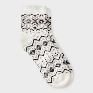 Women's Double Lined Cozy Ankle Socks - Auden™ 4-10 - 1 of 3