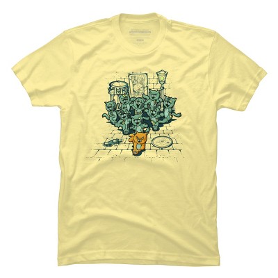 Men's Design By Humans Bad Past Lives By LetterQ T-Shirt