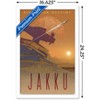 Trends International Star Wars: Jakku - Visit Jakku by Russell Walks 23 Framed Wall Poster Prints - 3 of 4
