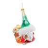 Glass Santa Gnome Ornament (Set of 6) - 3 of 4