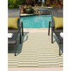 Unique Loom Outdoor Striped Striped Geometric Woven Area Rug - 3 of 4