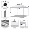 Ainfox 10'×10'  Portable Canopy With Carrying Bag - 2 of 4