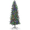Acekool Christmas Tree with 200 LED Lights, 8 Modes, Foot Pedal, Timer, Artificial Pine, Foldable Stand, Holiday Decor - 2 of 4