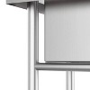 winado 28 x 24 in. 1 Compartment 304 Stainless Steel Sink with Backsplash - 2 of 4
