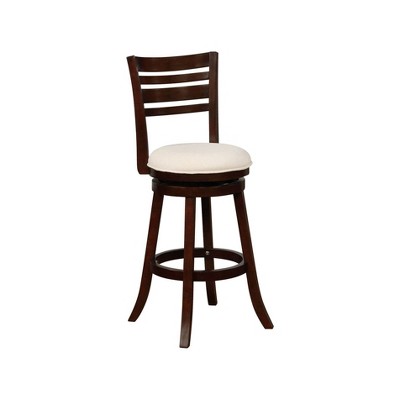 29 Buxton Barstool Espresso Powell, Ladder Back Bar Stools Bed Bath And Beyond