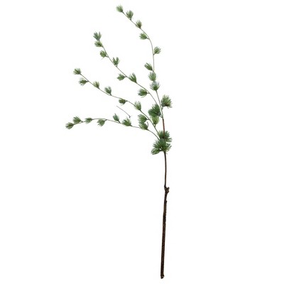 Northlight 43" Green and Brown Mini Needle Cascading Artificial Christmas Pine Spray