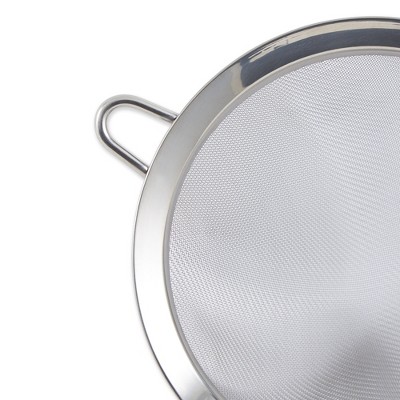 Stainless Steel Fine Mesh Conical Sieve with Handle
