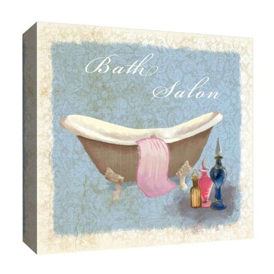 16" x 16" Bath Salon II Decorative Wall Art - PTM Images