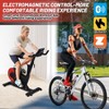 Garvee Exercise Bike, Stationary Bike with Shuttle Smart Knob,Electromagnetic Control for Home with App, Cycle Bike with Ipad Mount & Seat Cushion - 2 of 4