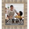 PosterPalooza | 28x36 Wide Bamboo Picture Frame, UV Acrylic, 4 Finishes - Brown, Black, Silver, and Natural - 2 of 4
