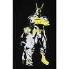 Seven Times Six My Hero Academia Mens Manga All Might Toshinori Yagi Adult Long Sleeve T-Shirt Black - image 2 of 4