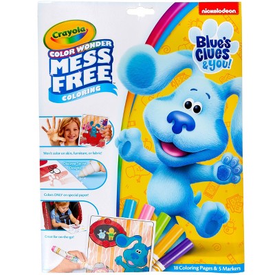 Crayola Blue's Clues & You! Color Wonder Foldalope