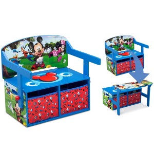 Delta Children Mickey Mouse 3-in-1 Activity Bench - 1 of 4