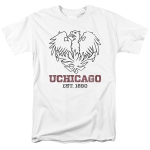 Men's University of Chicago Official Distressed Primary Logo T-Shirt - 1 of 4
