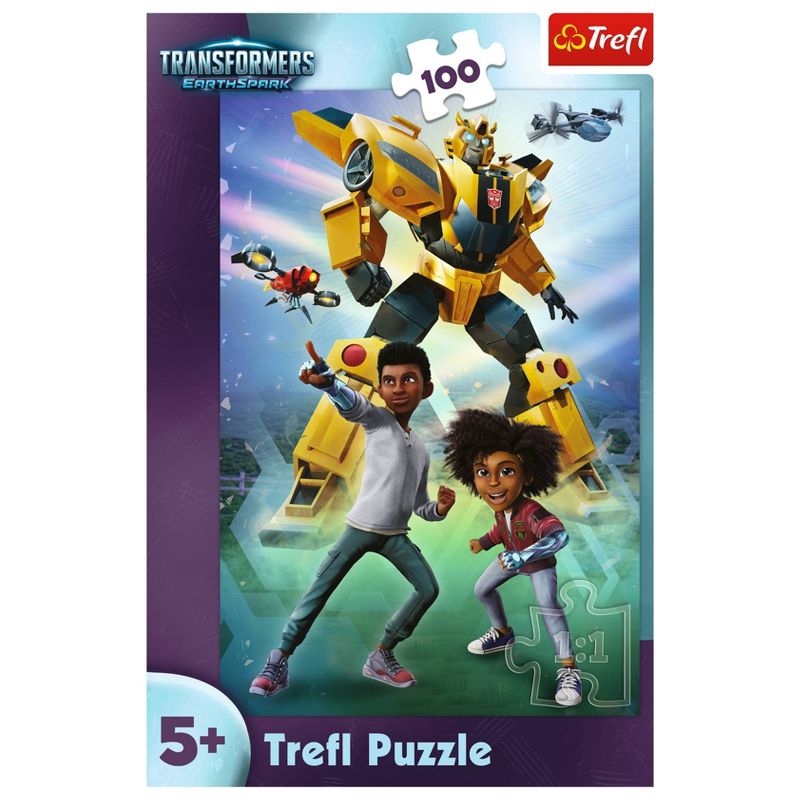 Trefl The Transformers Team Jigsaw Puzzle - 501pc: Brain Exercise, Fantasy Theme, Gender Neutral, Wood Material, 1 of 4
