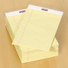 School Smart Junior Legal Pads, 5 x 8 Inches, 50 Sheets Each, Canary, Pack of 12 - 2 of 4
