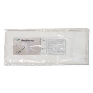 Unger ProDuster Disposable Replacement Sleeves, Polyester, White, 7" x 18", 50/Pack - 1 of 1