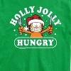 Men's - Garfield - Christmas Holly Jolly Hungry Short Sleeve Graphic T-Shirt - 2 of 4