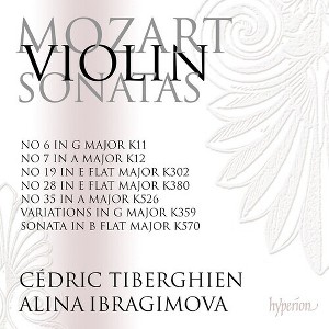 Cédric Tiberghien - Mozart: Violin Sonatas 5 (CD) - 1 of 1