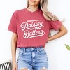 Simply Sage Market Women's Raising Ballers Bat Short Sleeve Garment Dyed Tee - 2 of 4