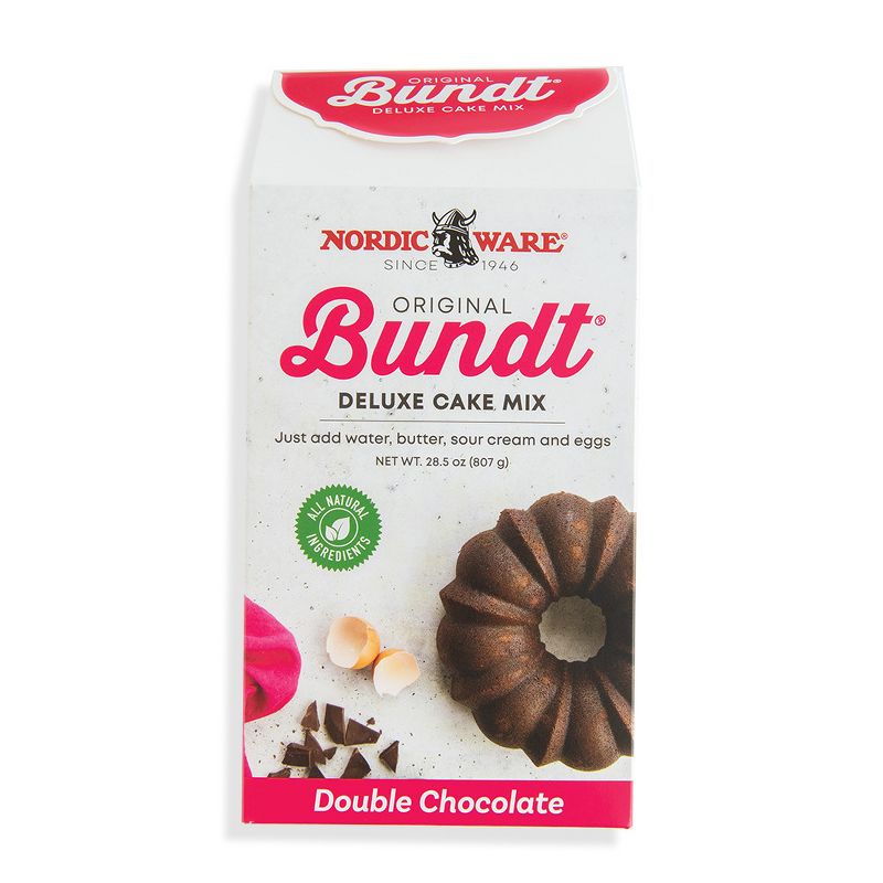 Nordic Ware Double Chocolate Bundt® Cake Mix, 1 of 8