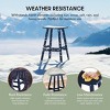 WestinTrends Outdoor Patio Adirondack Counter Height Stool Chair - 3 of 4