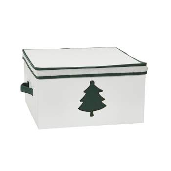 Household Essentials Large Holiday Storage Box Green